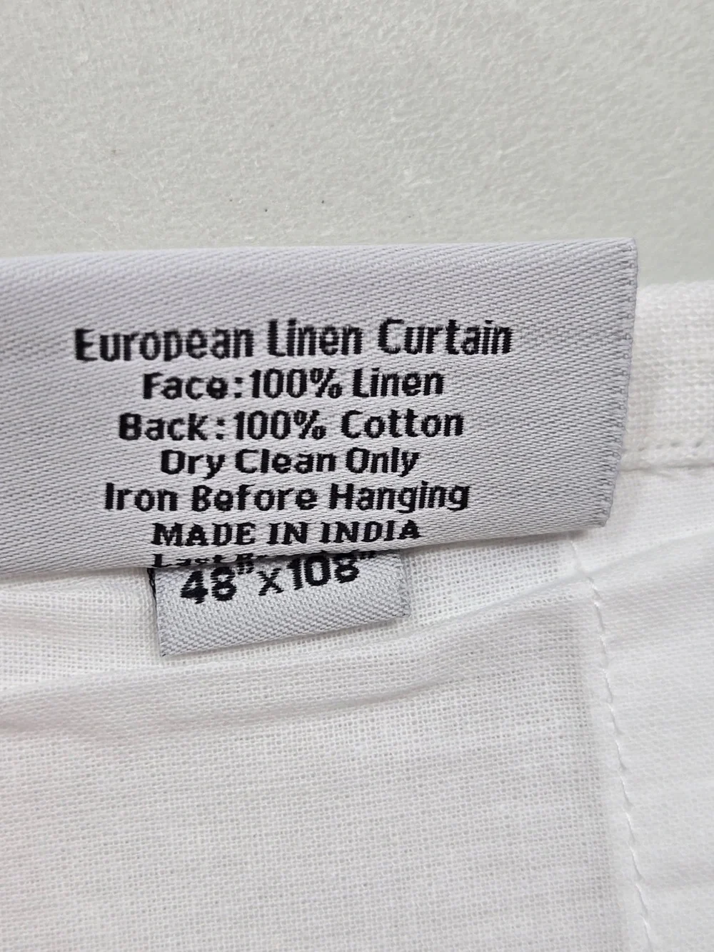 Quince includes 48x108